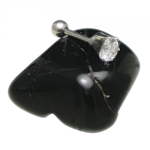 Piercing Microbell Reto Modelo 20 Aço 316L